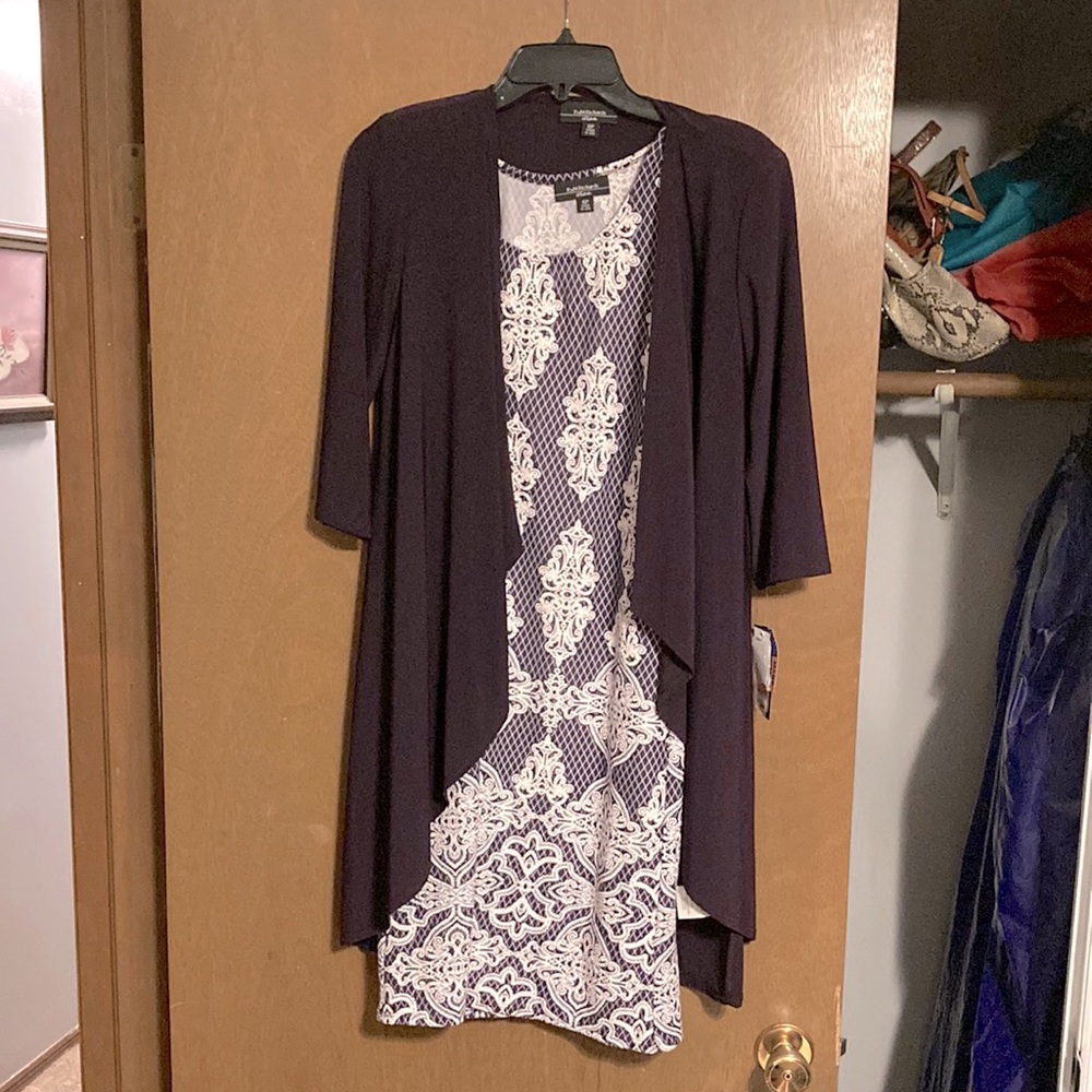 NWT   - R&M Richards 2 pc dress set, size 6p
